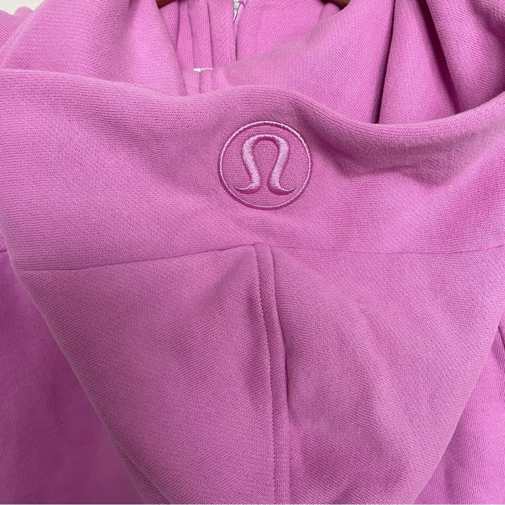 NWT Lululemon Scuba Oversized Half Zip Hoodie Dahlia Mauve Size XS/S - Picture 6 of 12